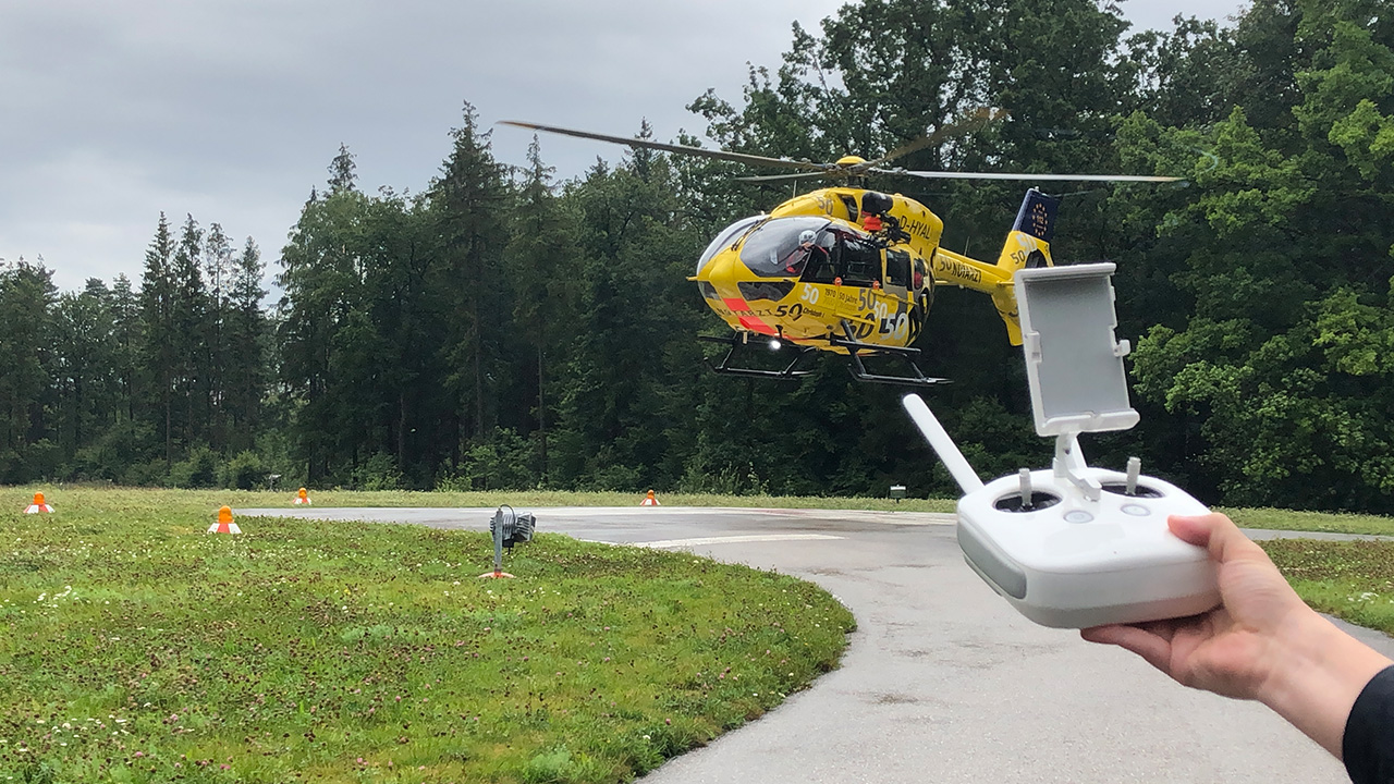 Entwicklung mit der ADAC Luftrettung